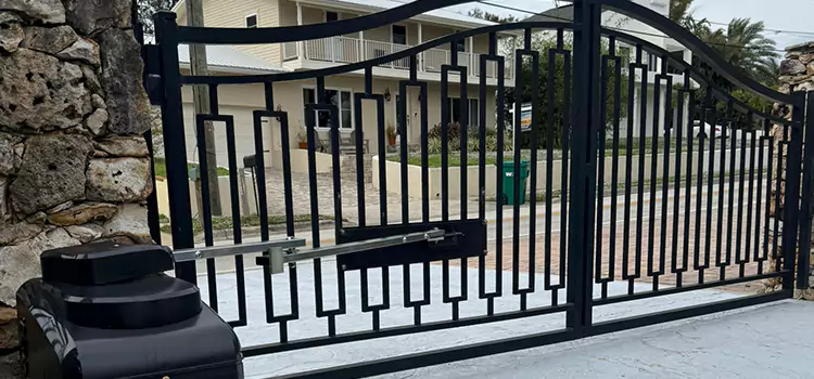 Swing Gate Opener with Keypad Bell Gardens